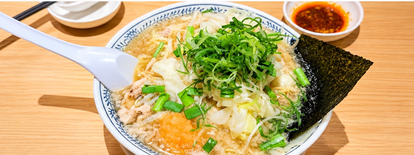 丸源ラーメン小金井店の野菜肉そば